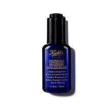 30 ml fľaštička pleťoveho oleja Kiehl's Midnight Recovery Concentrate na bielom pozadi.