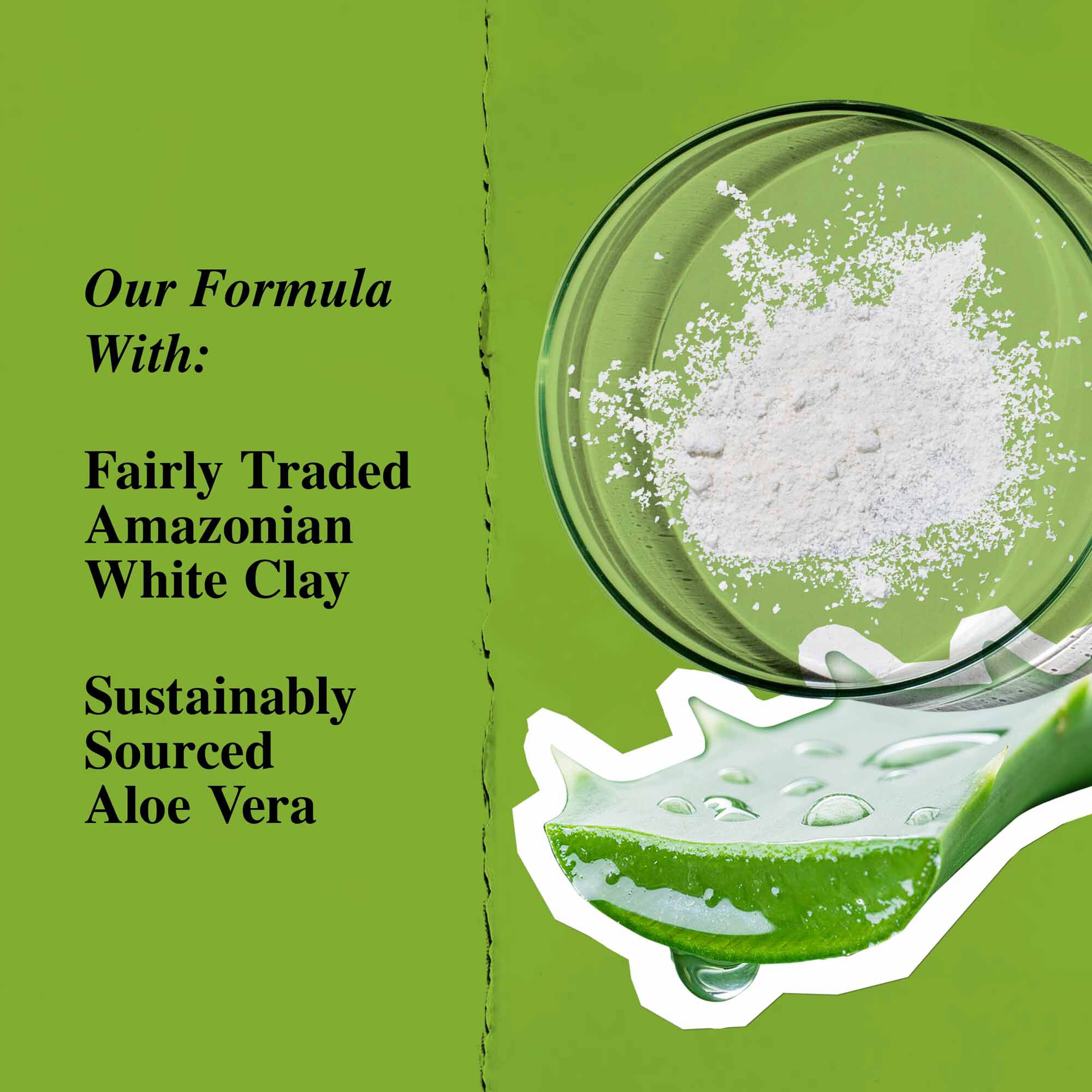 Grafika kľučovych zložiek: biely il a aloe vera.