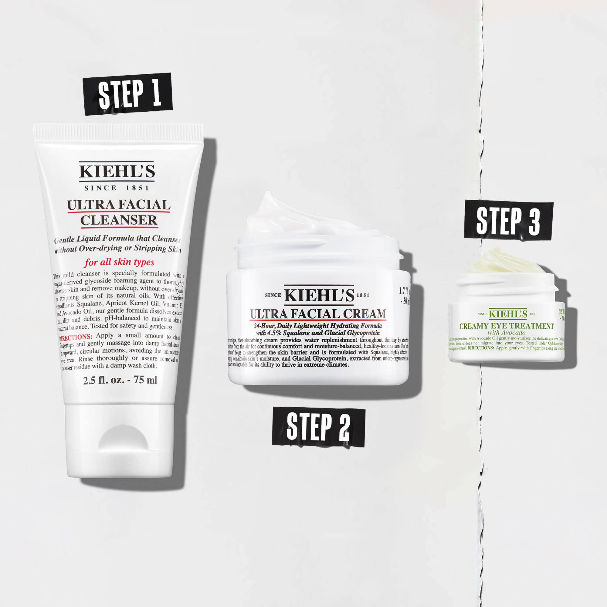 The Kiehl's Ultra Facial & Avocado Set