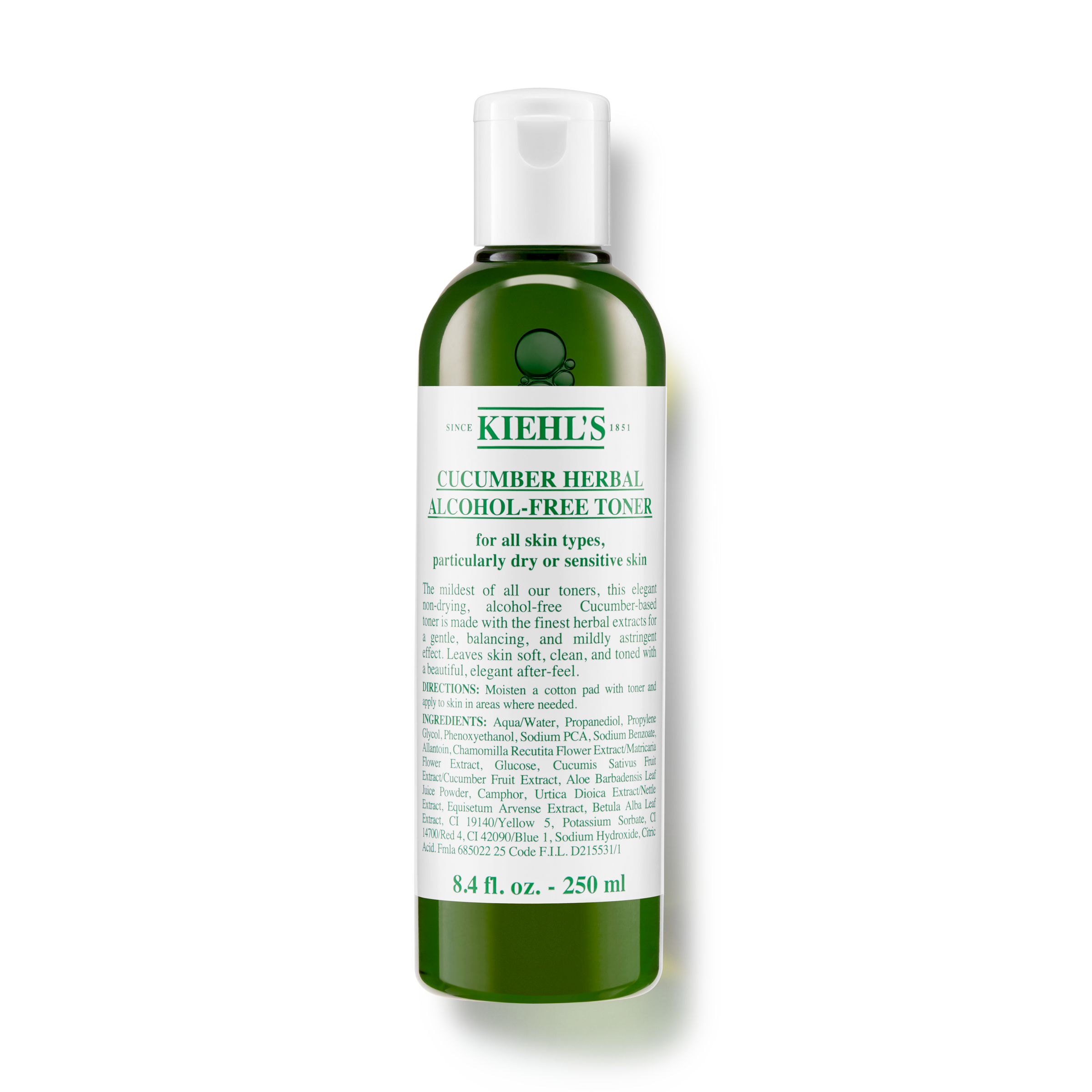 Cucumber Herbal Alcohol-Free Toner
