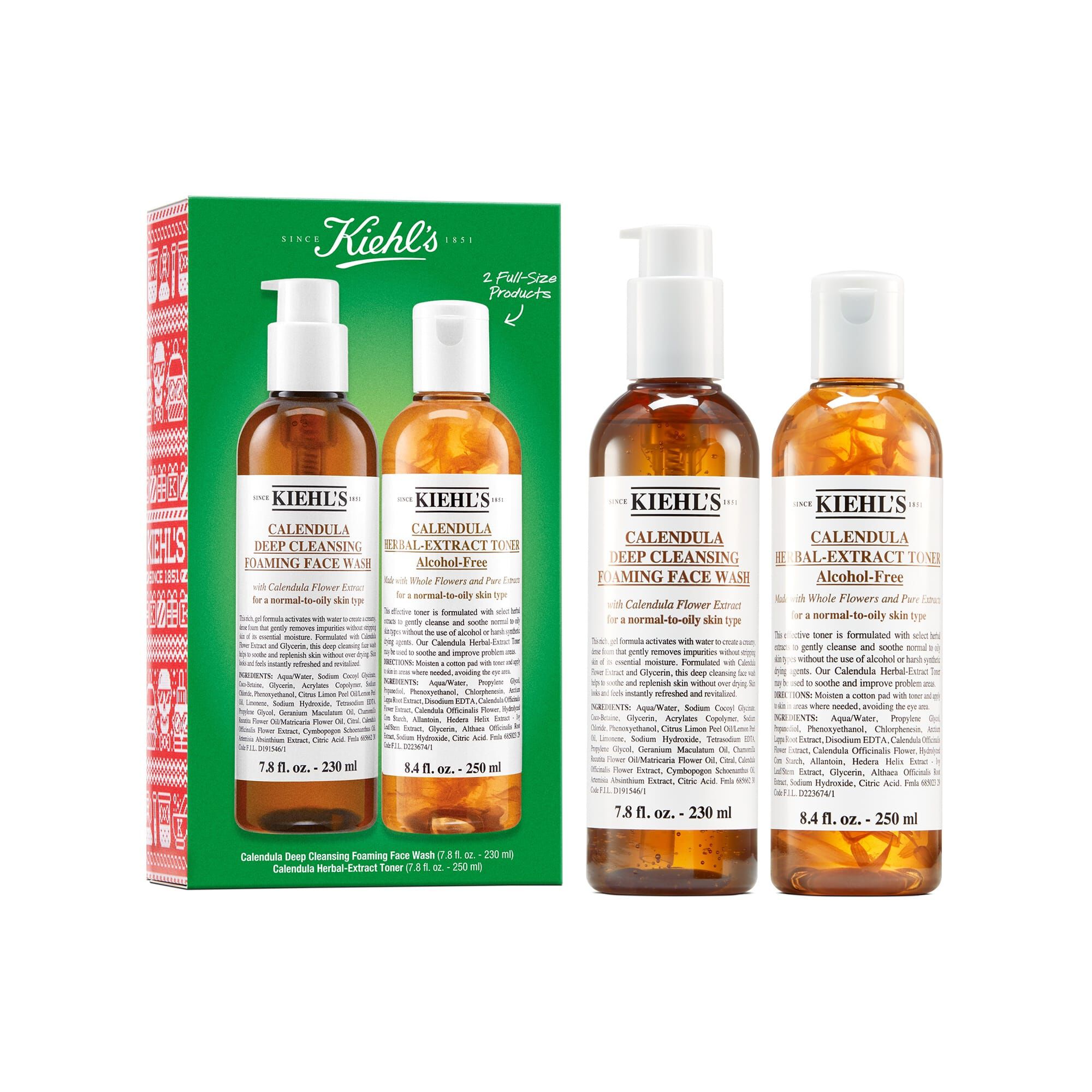 Darčekovy set Calendula na čistenie a upokojenie pleti