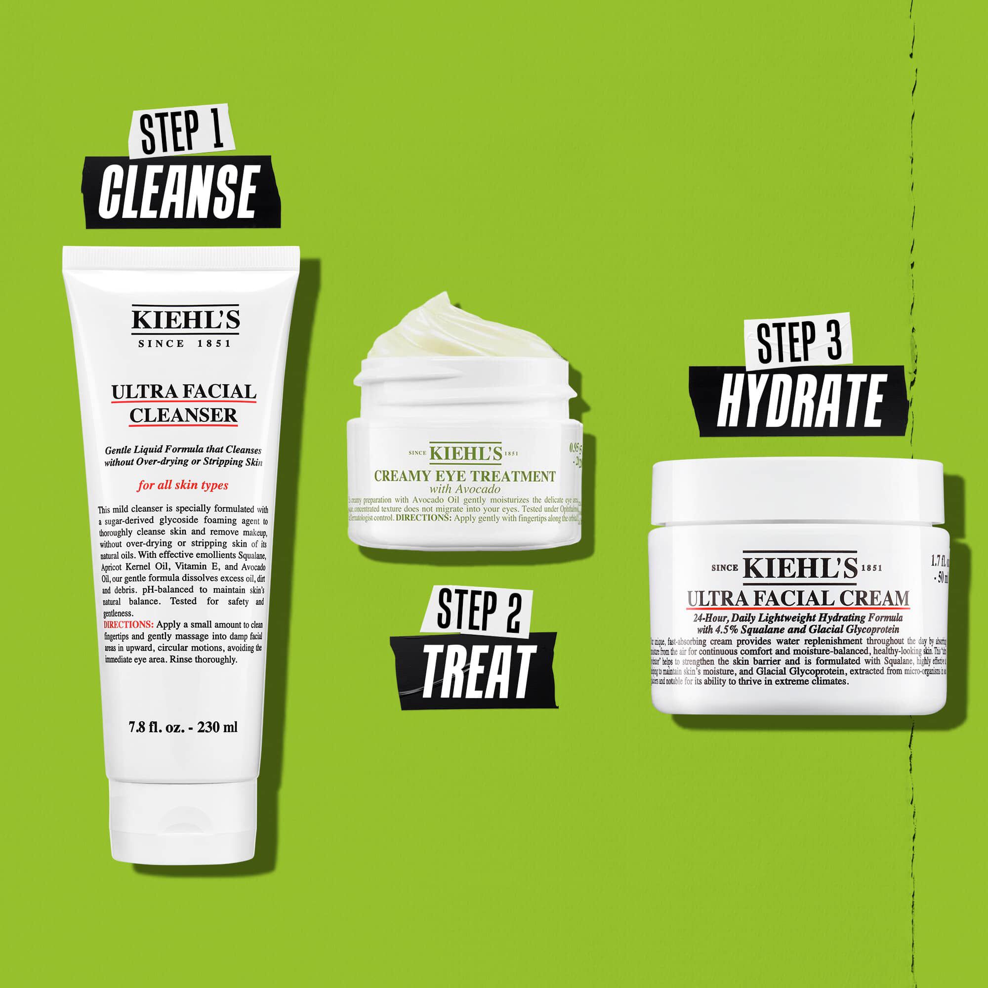 The Kiehl's Ultra Facial & Avocado Set