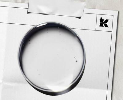 Close-up view of a translucent, textured crystal fragment with intricate lines and patterns, illuminated against a soft background.