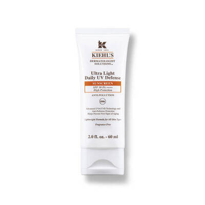 Krem na opaľovanie Kiehl's s SPF 50, 60 ml, navrhnuty na ochranu pred UV žiarenim a znečistenim pleti.