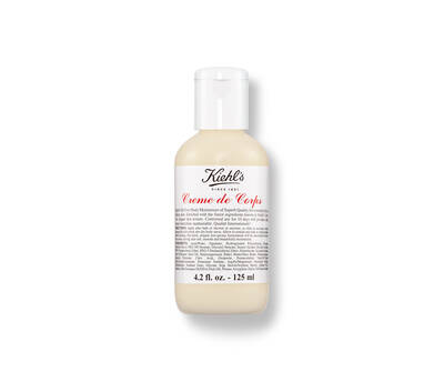 Kiehls Creme de Corps, hydratačne mlieko na telo v plastovej fľaši, 125 ml.