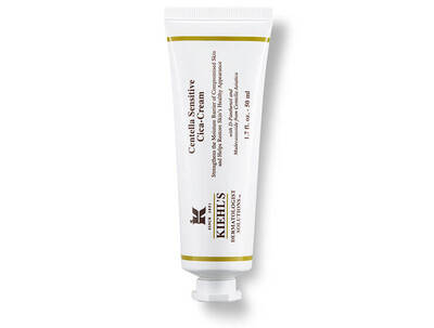 Krema Kiehl's Centella Sensitive Clear Cream v tube, určena na citlivu pleť, 50 ml.